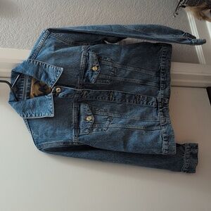 Michael kors jean jacket brand new with tags